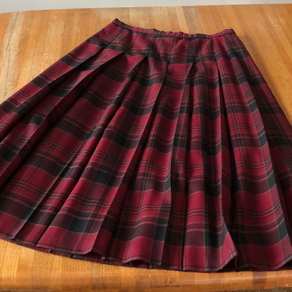 Pendleton wool skirt
